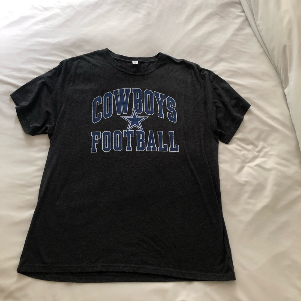 Men’s Grey Dallas Cowboys NFL Football Graphic T-Shirt XXL Short Sleeve - Picture 3 of 6